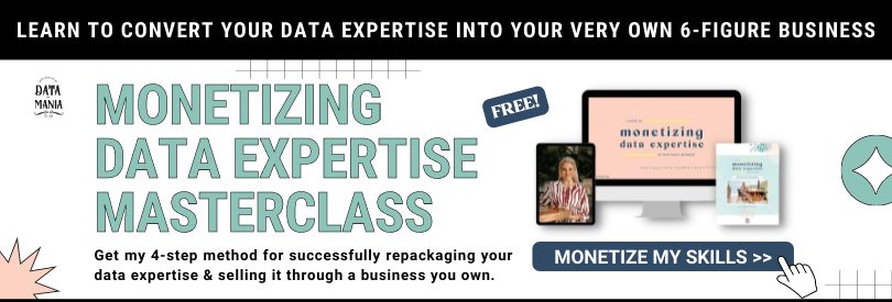 monetizing data expertise