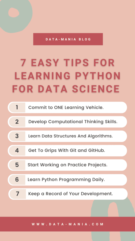 learning python for data science