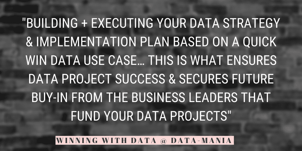 the next step towards progressing along the data science career ladder