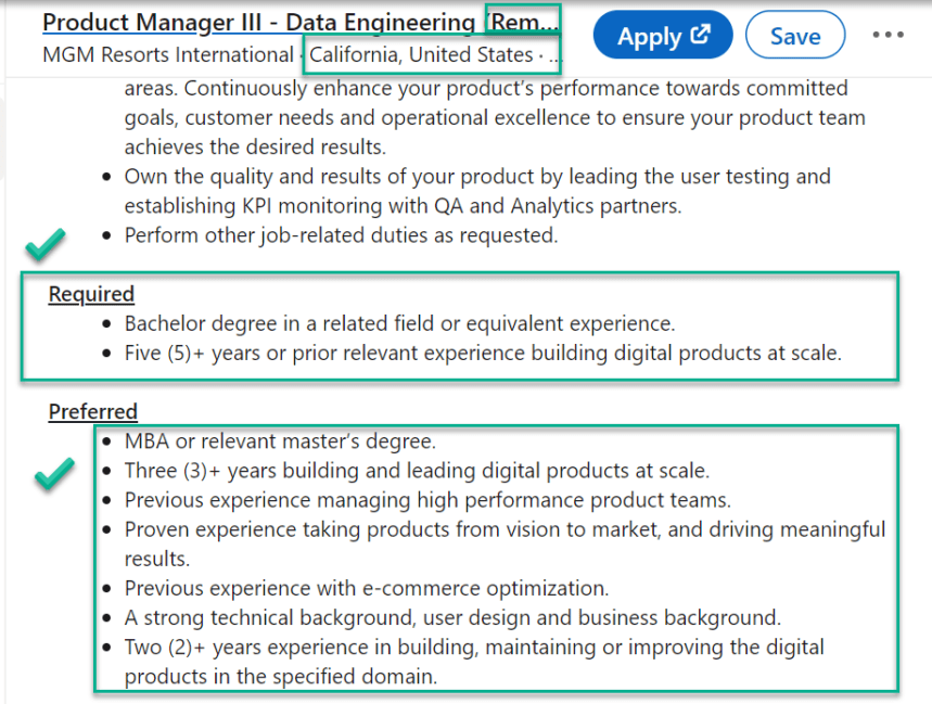 Data Product Manager Resume Template To Land The Job!