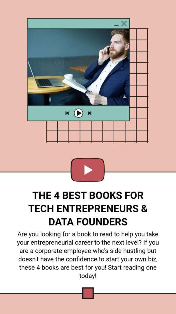 best books for tech entrepreneurs & data founders